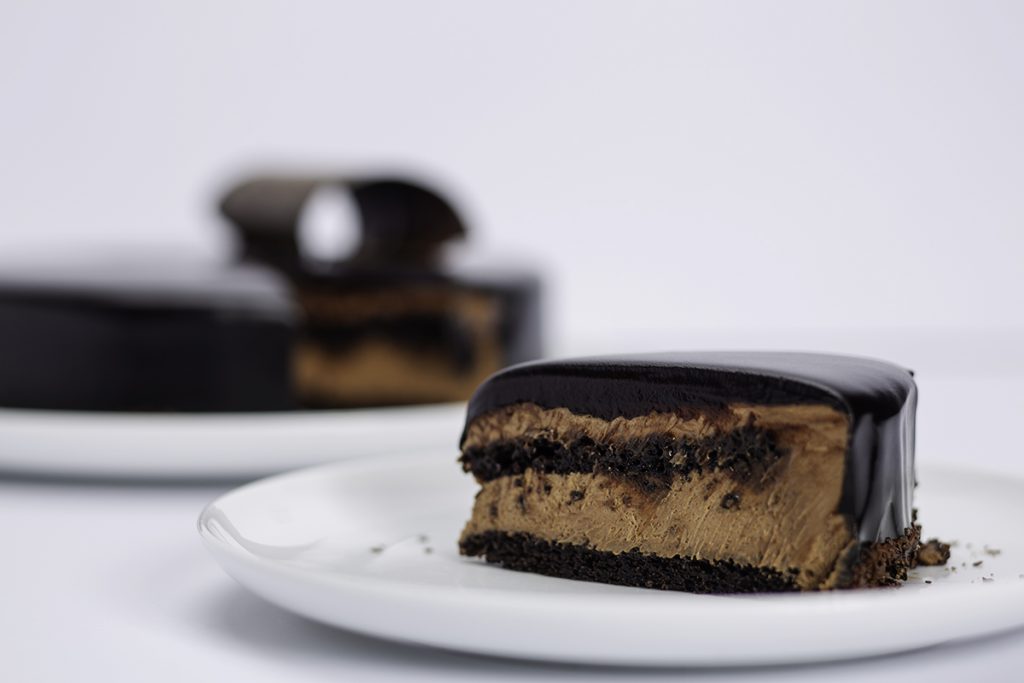 Gâteau Jupiter chocolat et caramel fleur de sel Pâtisserie Duquette