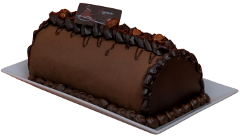 Bûche Choco-végane (Sans gluten, sans lactose, sans oeuf)