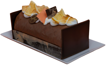 Bûche Éclat d'oranger
