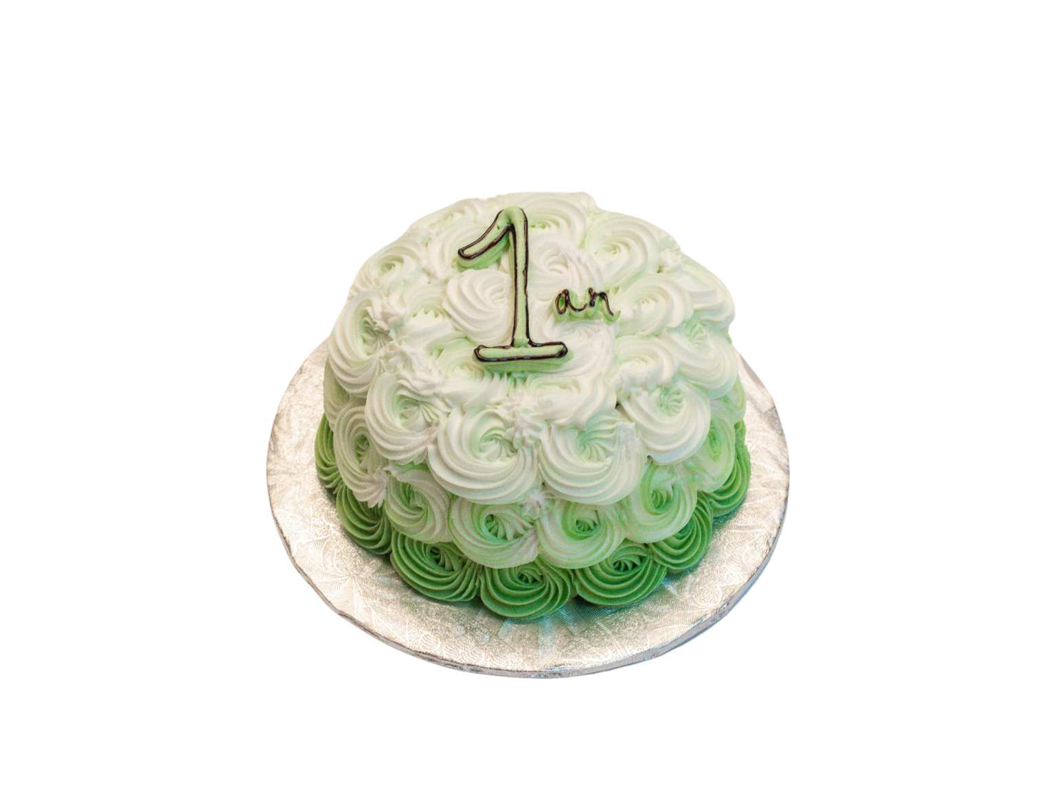 Smash Cake "Rosettes Vertes" Pâtisserie Duquette