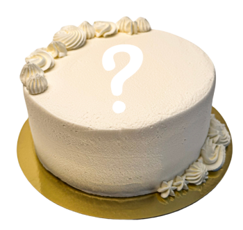 Gâteau Personnalisé avec Fleurs au choix.