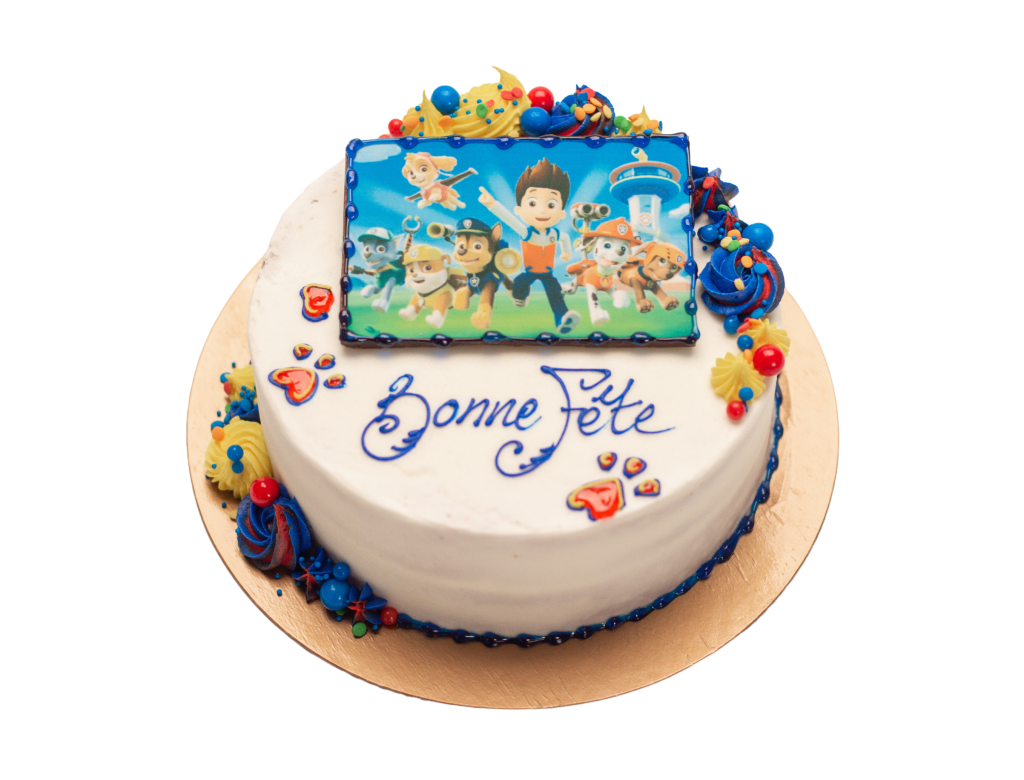 Gâteau Personnalisé avec Photo Comestible au choix - Pâtisserie Duquette