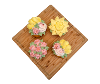 Cupcakes " Tulipes et Jonquilles "