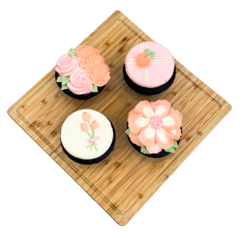 Cupcakes Bouquet Pêche